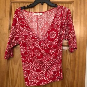 Medium Cato Red Blouse
